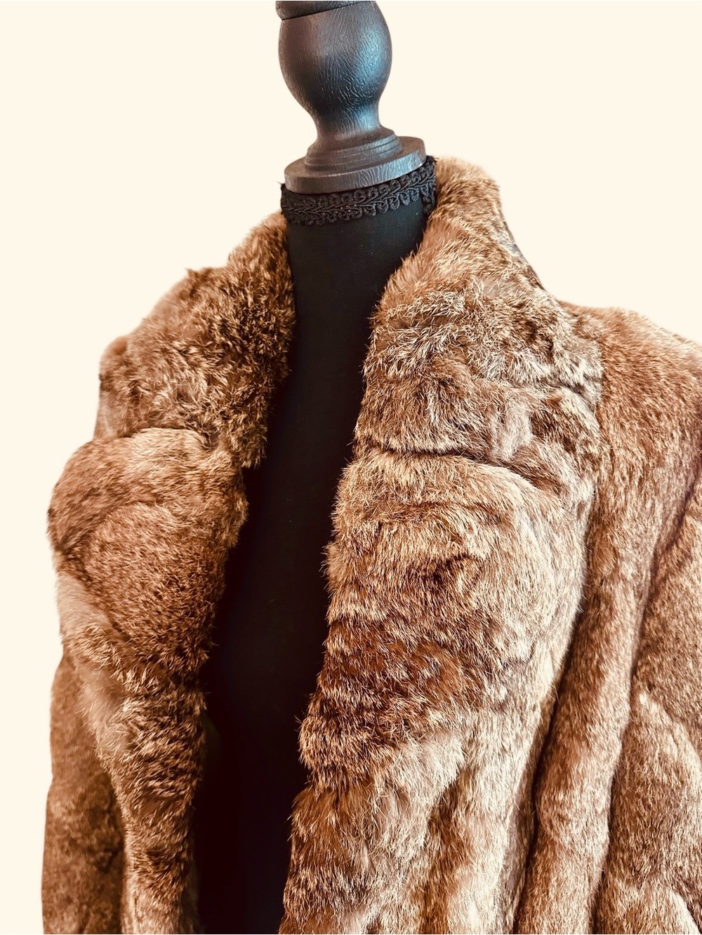 Vintage Rabbit Fur Jacket